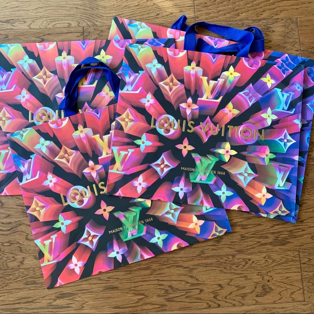 New Extra LARGE Louis Vuitton Shopping bags 23.25”